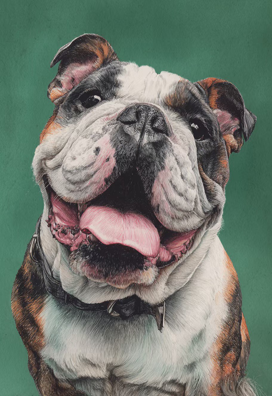 🎨 Portraits personnalisés de votre chien — sur commande 1 Dog portrait chien