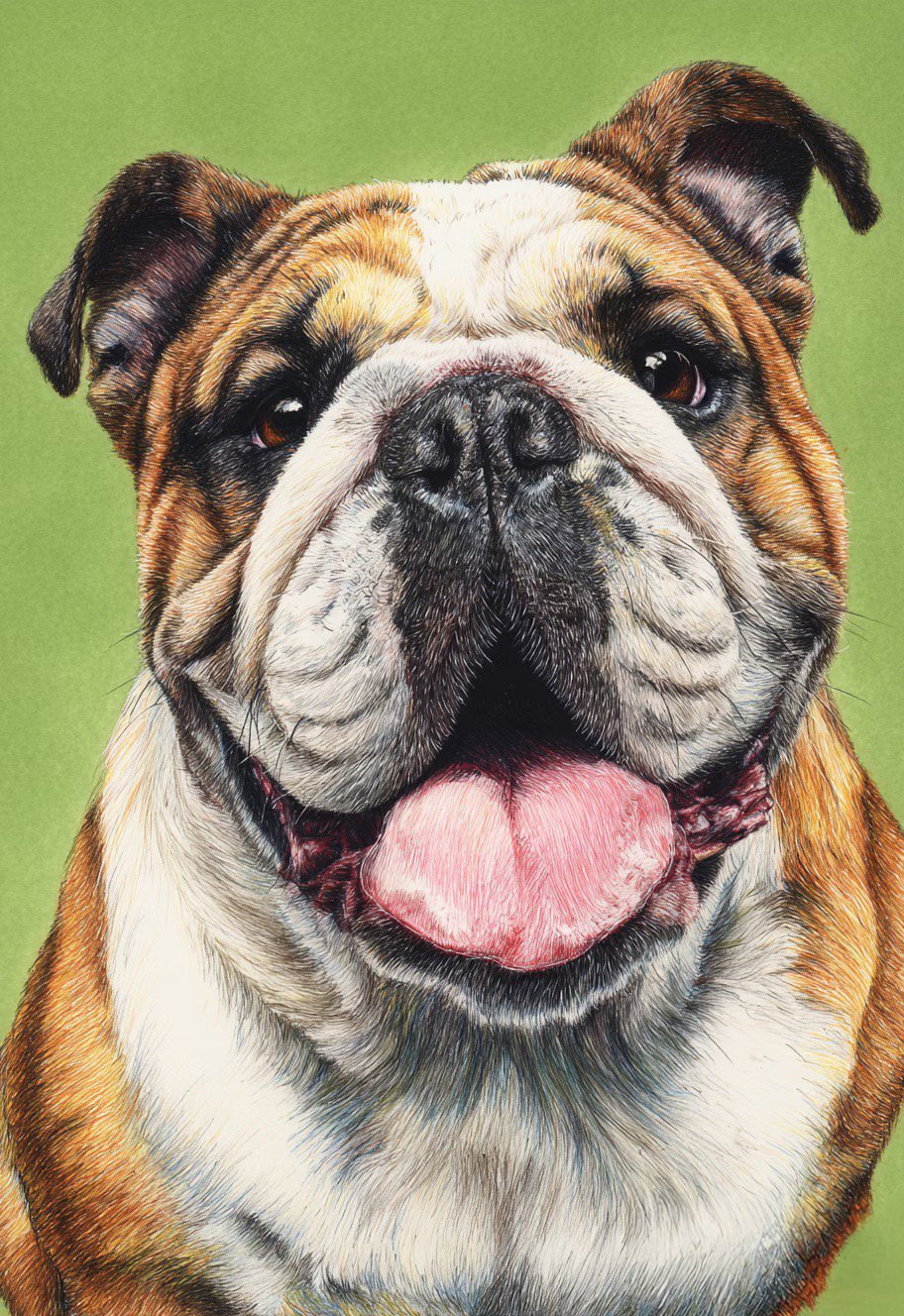 🎨 Portraits personnalisés de votre chien — sur commande 2 Dog portrait chien